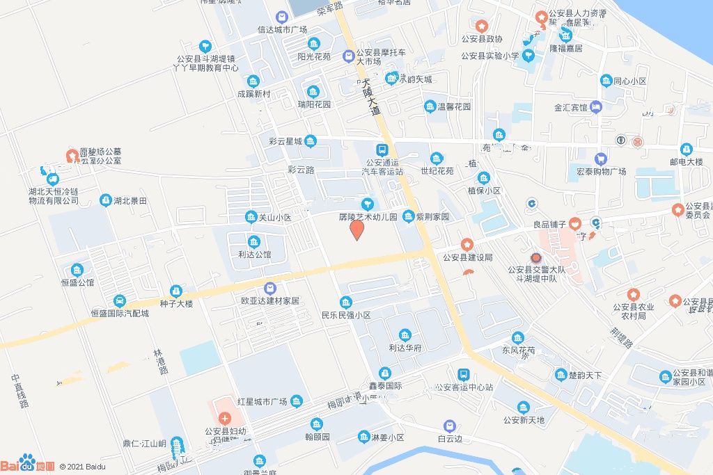 利达豪庭位置交通图